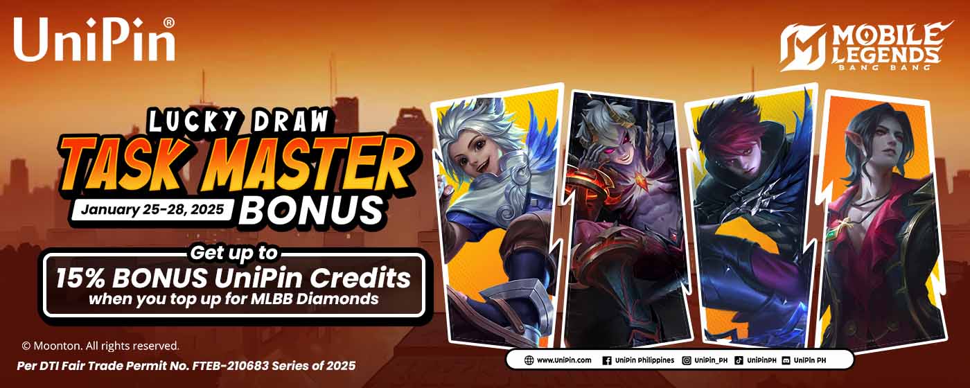 Lucky Draw Task Master Bonus (PH)